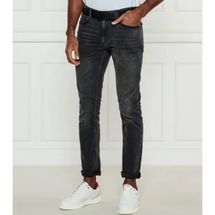 HUGO Jeansy 734 Extra slim fit - Spodnie męskie - miniaturka - grafika 1