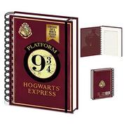Pozostałe książki - Harry Potter Notatnik Wiro A4 (wzór platformy 9 3/4) - oficjalny towar - miniaturka - grafika 1
