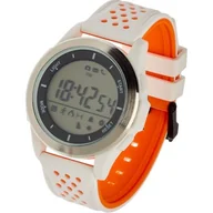 Akcesoria do smartwatchy - Garett Electronics Garett Electronics Pasek Sport 4 biało-pomaarańczowy - miniaturka - grafika 1