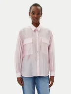 Koszule damskie - Rinascimento Koszula CFC0123656003 Różowy Relaxed Fit - miniaturka - grafika 1