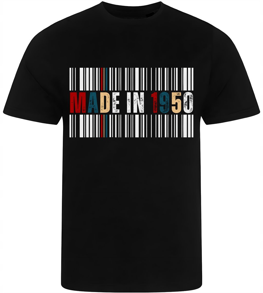 Koszulka Męska Nadruk Urodziny Rocznik 1950 Prezent Premium L