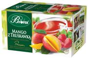 Herbata - Bifix Premium mango z truskawką herbatka owocowa ekspresowa 20x 2 g 1140085 - miniaturka - grafika 1