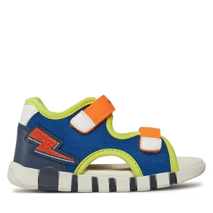 Sandały Geox B Sandal Iupidoo Boy B455PA 01454 C0685 Granatowy - Buty dla chłopców - miniaturka - grafika 1
