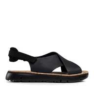 Sandały damskie - Sandały Camper Oruga Sandal K200157-022 Czarny - miniaturka - grafika 1