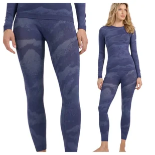 Bielizna termoaktywna bezszwowa (dół) damska 4FWAW25USEAF209-34A Niebieski M/L - Pozostała odzież narciarska - miniaturka - grafika 1