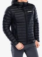 Kurtki męskie - Kurtka ocieplana Berghaus Ridge-Nomad Hybrid Down Jacket - black/black - miniaturka - grafika 1