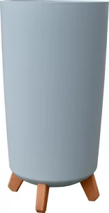 Doniczka Osłonka Slim Na Nóżkach Dgtl240 Szary - Donice - miniaturka - grafika 1