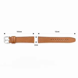 Ringke Leather One Classic skórzana bransoleta opaska pasek do zegarka smartwatch Samsung Galaxy Watch 3 41 mm brązowy (COM-B-20-21) - Akcesoria do smartwatchy - miniaturka - grafika 9