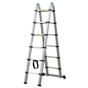 G21 Drabina teleskopowa aluminiowa GA-TZ12-3,8M, 6390452 - Drabiny - miniaturka - grafika 1