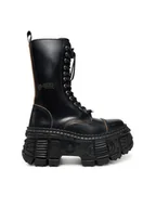 Glany damskie - NEW ROCK Glany M-WALL127N-C4 Czarny - miniaturka - grafika 1