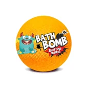 Kosmetyki kąpielowe dla dzieci - LaQ Bath Bomb, kula kąpielowa dla dzieci z niespodzianką, pomarańczowa, 120g - miniaturka - grafika 1