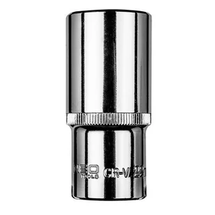 Neo Nasadka sześciokątna 3/8" długa, 22 mm - Klucze i nasadki - miniaturka - grafika 1