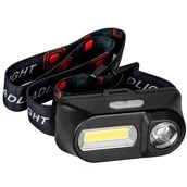 Latarki - Latarka czołowa akumulatorowa XPE + COB VA0115 vayox - miniaturka - grafika 1