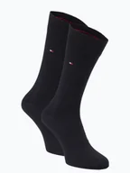 Skarpetki męskie - Tommy Hilfiger Skarpety pakowane po 2 szt. Mężczyźni Bawełna niebieski jednolity, 39-42 - miniaturka - grafika 1