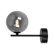 Lampy ścienne - Subtelna lampa ścienna, grafitowy kinkiet K-5558 z serii DORI - miniaturka - grafika 1