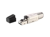 Adaptery i przejściówki - Equip 121172 wtyczka RJ-45 Czarny, Stal nierdzewna - miniaturka - grafika 1