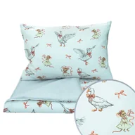 Pościel dla dzieci - POŚCIEL 160x100 DZIECIĘCA 2EL 100x160 + POSZEWKA 50X60 DO ŁÓŻECZKA ŁÓŻKA - miniaturka - grafika 1
