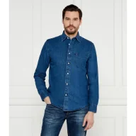 Koszule męskie - Tommy Hilfiger Jeansowa koszula | Regular Fit - miniaturka - grafika 1