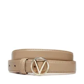 Paski - Pasek Damski Valentino Hampton VCS7VQ04NAP Beżowy - miniaturka - grafika 1