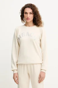 Silvian Heach bluza MARAUL damska kolor beżowy z aplikacją GPA25017FE - Bluzy damskie - miniaturka - grafika 1