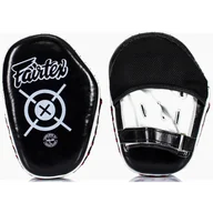 Tarcze i łapy - Fairtex Łapy Tarcze Tajskie FMV11 "Areo" Black/White 2 Sztuki - miniaturka - grafika 1