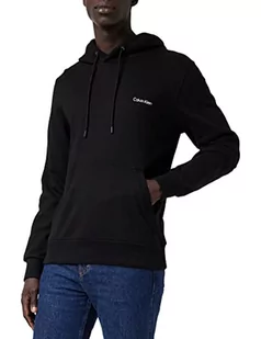 Calvin Klein Męska bluza z kapturem z logo małej klatki piersiowej - Bluzy męskie - miniaturka - grafika 1
