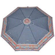 Parasole - Automatyczna parasolka damska Labirynt na szrym, 100 cm Wiatroodporna - miniaturka - grafika 1