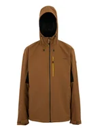 Kurtki i kamizelki sportowe męskie - Regatta Kurtka funkcyjna "Birchdale II" w kolorze jasnobrązowym - miniaturka - grafika 1