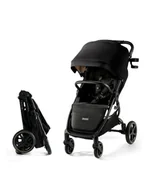 Wózki dziecięce - Kinderkraft Mitzy Wózek spacerowy Ink black - miniaturka - grafika 1