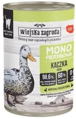 Mokra karma dla kotów - Wiejska Zagroda Monoproteinowa z kaczką 400g - miniaturka - grafika 1