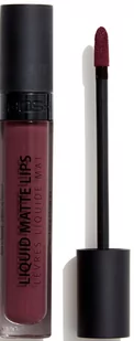 Matowa szminka Gosh Liquid Matte Lips 008 Arabian Night 4 ml (5711914104306) - Szminki - miniaturka - grafika 1
