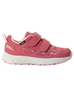 Buty dla chłopców - Jack Wolfskin Woodland 2 Texapore Low Vc K buty do chodzenia dla dzieci, uniseks, Soft Pink, 31 EU - miniaturka - grafika 1