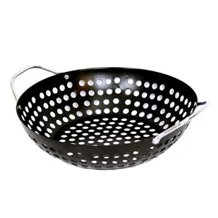 Kosz do grillowania okrągły śr. 28 cm stalowy Activa - Ruszty - miniaturka - grafika 1