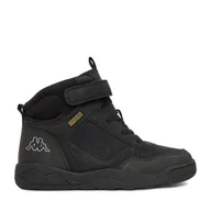 Buty dla chłopców - Sneakersy Kappa CEO-AW24-3C042 Czarny - miniaturka - grafika 1
