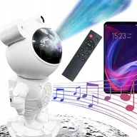 Piloty - LAMPKA NOCNA DLA DZIECI LED RZUTNIK GWIAZD NIEBA PROJEKTOR ASTRONAUTA PILOT - miniaturka - grafika 1