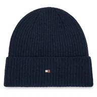 Czapki męskie - Czapka Tommy Hilfiger Flag AM0AM13586 Granatowy - miniaturka - grafika 1