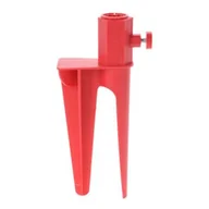 Parasole ogrodowe - Mocowanie do parasola PROGARDEN 28cm Czerwony - miniaturka - grafika 1