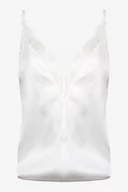 Bielizna nocna - Satynowa piżamka damska z koronką Jennifer Poupee Marilyn - POUPEE - miniaturka - grafika 1