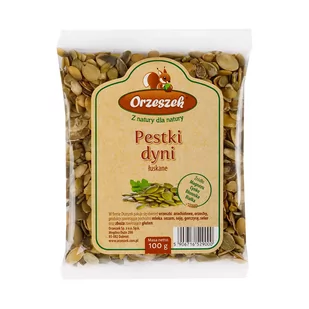 Pestki dyni łuskane / Orzeszek - Ziarna i nasiona roślin strączkowych - miniaturka - grafika 1