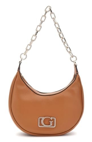 GUESS Cyrce Hobo torba na ramię, torebka damska, pojedyncza, koniak, Taglia unica