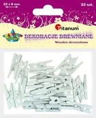 Przyborniki na biurko - Spinacz drewniany 36x9mm a"15szt - miniaturka - grafika 1