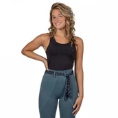 Koszulki jeździeckie - Top na ramiączkach MICAH SS25 - QHP - black - miniaturka - grafika 1