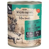 Mokra karma dla psów - Karma dla psa WIEJSKA ZAGRODA Leśne smaki Jeleń z wieprzowiną 800 g - miniaturka - grafika 1