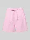 Spodenki damskie - Szorty o kroju loose fit z czystej bawełny model 'AUGUSTA' - miniaturka - grafika 1