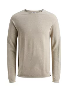 Jack & Jones Sweter "Hill" w kolorze beżowym - Swetry męskie - miniaturka - grafika 1