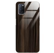 Etui i futerały do telefonów - Etui drewniane Oppo A52 Premium Wood Dark Brown Forestzone Glass - miniaturka - grafika 1
