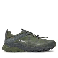Buty trekkingowe męskie - Trekkingi Aku Flyrock Gtx GORE-TEX 698 Zielony - miniaturka - grafika 1