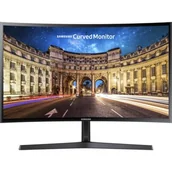 Monitory - Samsung Monitor Curved LC24F396FHUXEN 24" czarny - miniaturka - grafika 1