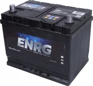 Akumulator ENRG 12V 68Ah/550A CLASSIC L+ standardowy 261x175x220 B01 rozruchowy - Ładowarki i akumulatory - miniaturka - grafika 1
