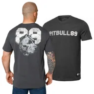 Odzież taktyczna i umundurowanie - Koszulka Pit Bull Middle Weight 170 Basic Dog 89 '24 - Grafitowa L - miniaturka - grafika 1